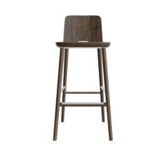 LA 7 Barhocker Esche smoke