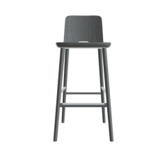 LA 7 F Barhocker Esche greige