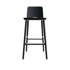 LA 7 F Barhocker Esche schwarz