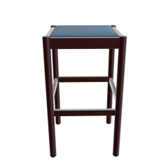 Esche bordeaux mit Sitzpolster