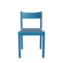 LA 17 Esche blau mit Sitzpolster