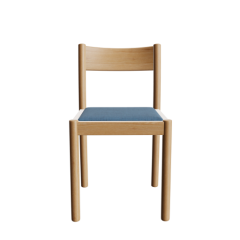 LA 17 Esche eichefarben mit Sitzpolster