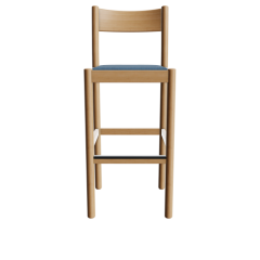 LA 17 R Esche eichefarben mit Siltzpolster